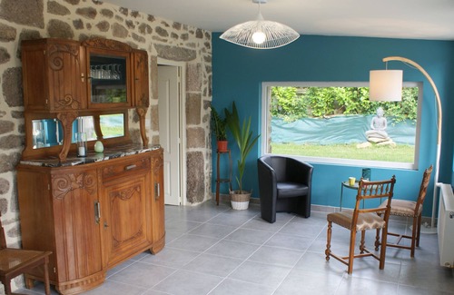 Montfarville Casa | Casa de campo con vistas al mar, "Le CLos des Capitaine", 10 p.