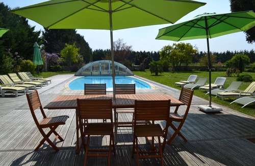 Prisse-la-Charriere Cabaña | ALQUILER CON PISCINA CUBIERTA Y CLIMATIZADA (3 ESTRELLAS)