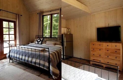 Pine Bush Casa | Glamorous Cottage Rental with Outdoor Lounge and Pool on 40 Acres in Pine Bush, New York