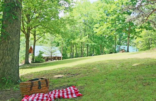 Copperhill Alquiler De RV | Glamping en Copperhill - "El Kayak"