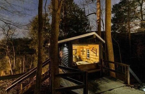 Lynx Cabina | Glamping Cabin | Huge Window | Nature Lovers Dream