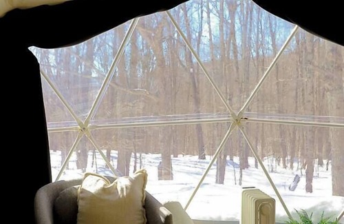 Mountain Base Casa | Glamping Dome #3 in Snowshoe WV