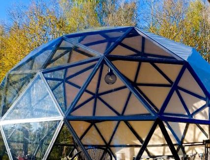 Limbazi Municipality Otro | Glamping dome tent 'RIVER'