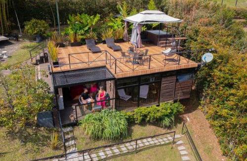 El Penol Otro | Glamping Montecarlo Lodge Cubo de Madera-Guatapé