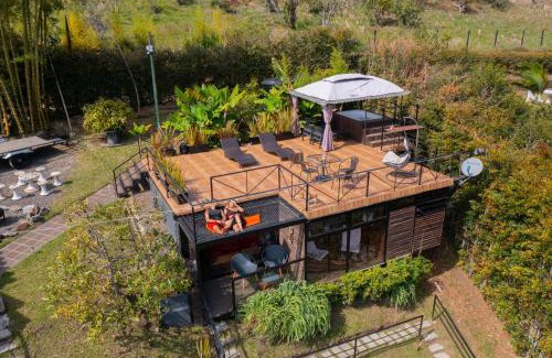 El Penol Otro | Glamping Montecarlo Lodge Cubo de Madera-Guatapé