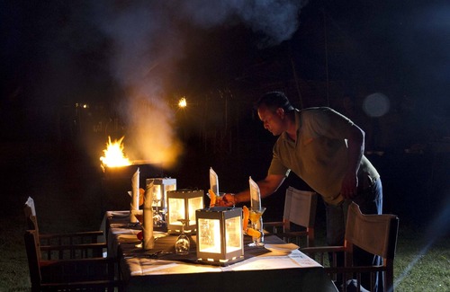 Udawalawa Alquiler De RV | Glamping Tent bordering Udawalwe national park