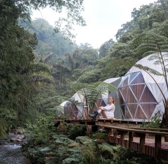 Nungnung Otro | Glamping tent in Pelaga Eco Park