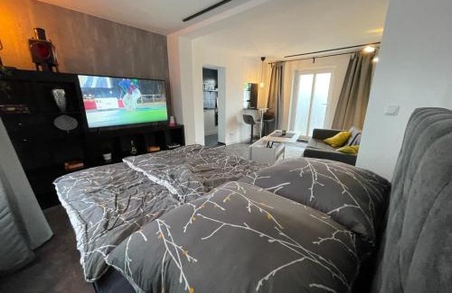 Bueckeburg Apartamento | Gleis 11 - kontaktloser 24-7 Check-I, Boxpringbett, W-LAN & Parkplatz kostenlos