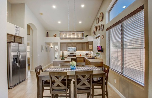 West Glen Community Association Casa | Glendale Retreat: 3BR Home w/ Heated SPOOL, Private Office & Luxe Amenities.