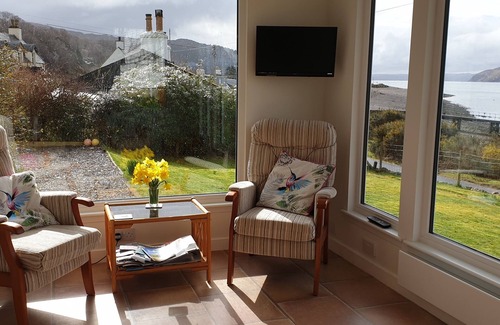Glenelg Casa | Glenelg, casa espaciosa que admite mascotas con fantásticas vistas de la bahía a Skye