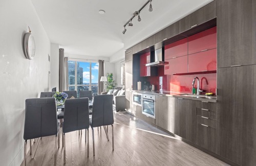 Toronto Entertainment District Condominio | GLOBALSTAY 1 Bedroom & Den condo Bird's Eye View in DT
