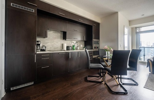 Willowdale Condominio | GLOBALSTAY. Elegance in peonies 23 Floor 1Br. Free Parking
