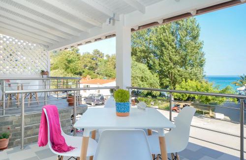 Chrisi Ammoudia Apartamento | Golden Beachside terrace