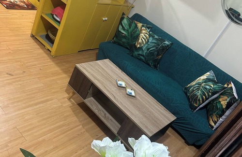 Cebu Condominio | Golden Poppy 2-bedroom condo with WiFi, AC in amazing Cebu City