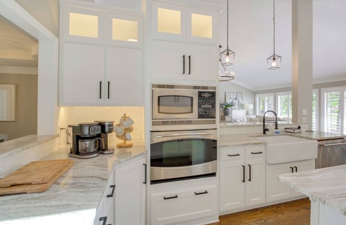 Hot Springs Village Casa | Golf Course View: Elegant Hot Springs Village Home
