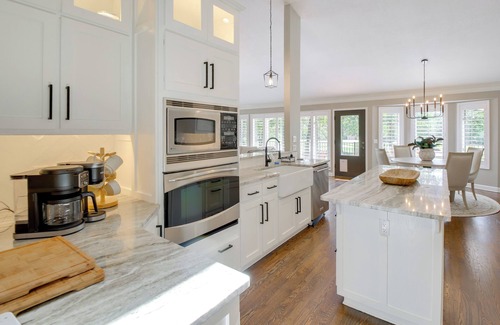 Hot Springs Village Casa | Golf Course View: Elegant Hot Springs Village Home