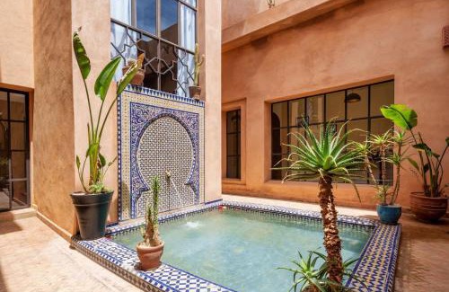 El Aggada Villa | Golf mansion with Atlas mountain view