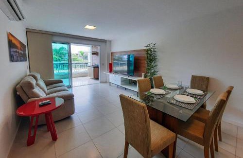 Porto das Dunas Apartamento | Golf Ville Térreo 3 Suítes 8 Pessoas