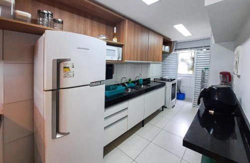 Porto das Dunas Apartamento | Golf Ville Térreo 3 Suítes 8 Pessoas