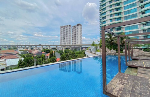 Pekayon Jaya Apartamento | Good Choice And Homey Studio Grand Kamala Lagoon Apartment