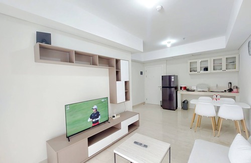 Kesawan Apartamento | Good Place And Homey 2Br At Podomoro City Deli Medan Apartment