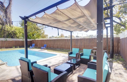 Spring Branch Central Casa | Oasis en Houston c/ Privada Piscina - 4Hab/3B