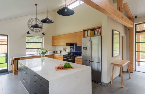 Salcombe Casa | Goodshelter Bay - a large modern waterfront house with private slipway