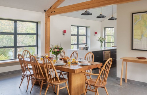 Salcombe Casa | Goodshelter Bay - a large modern waterfront house with private slipway