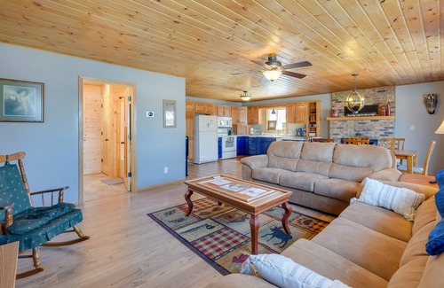 Gordon Cabina | Gordon Vacation Rental w/ Two Mile Lake Access!