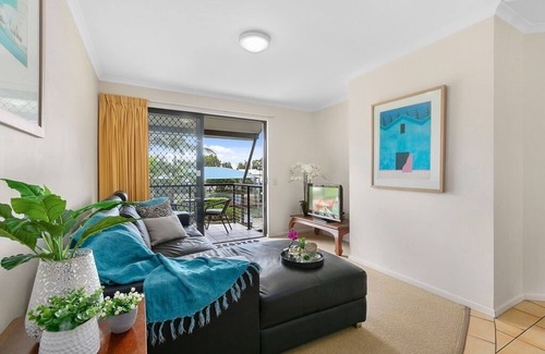 Noosaville Complejo | Inmaculado apartamento de 1 dormitorio en Ivory Palms Resort 4 estrellas