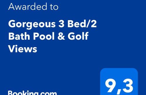 Rojales Apartamento | Gorgeous 3 Bed/2 Bath Pool & Golf Views