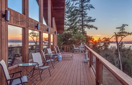 Friday Harbor Casa | Gorgeous 4 dormitorios Island Retreat Con Island / Agua Vistas; Plazas 12
