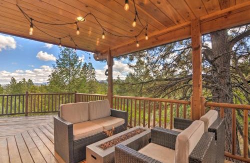 Long Valley Junction Casa | Gorgeous Alton Cabin with Deck and Mountain Views