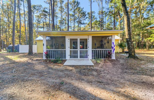 Daufuskie Island Cabaña | Gorgeous Boho 2-bedroom cottage nestled in nature on Daufuskie Island!