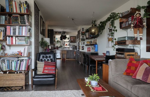 Hunters Point Casa | Magnífico, amueblado 2bd / ba Townhome, horizonte de SF