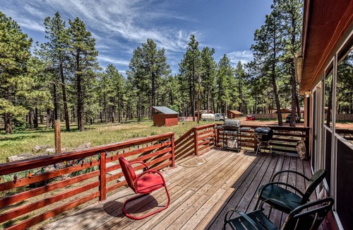 Parks Cabina | Gorgeous & Historic 3 BR Log Cabin w/ Forest Views / 20 minutes from Flagstaff