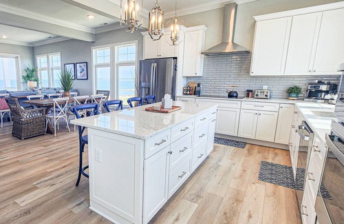 Cape Charles Casa | Gorgeous New 5 BDR, 4 BA Beach Home With Tower Outlook Suite!