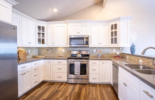 Leucadia Casa | Hermosa vista al mar Twinhome w / AC!