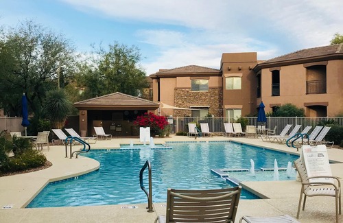 Salida Del Sol Condominio | Magnífico condominio Scottsdale cerca de Westworld, TPC, senderismo, tiendas y restaurantes!
