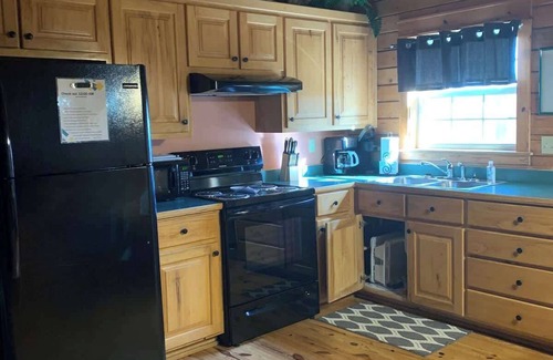 Garfield Cabina | Lake view Rustic Log Cabin
