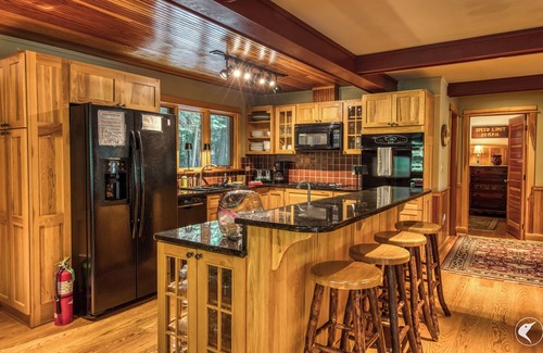 Saranac Lake Casa | Gorgeous Waterfront Camp on Lake Flower
