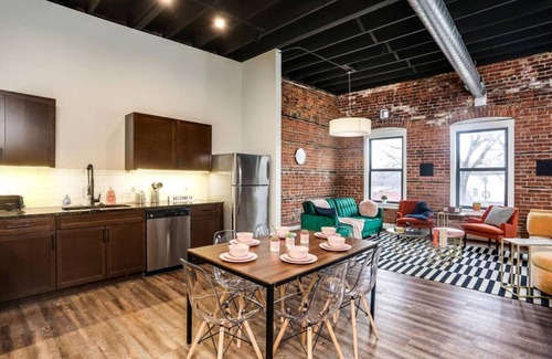 Detroit Apartamento | Impresionante enorme Loft Vintage minutos del centro!
