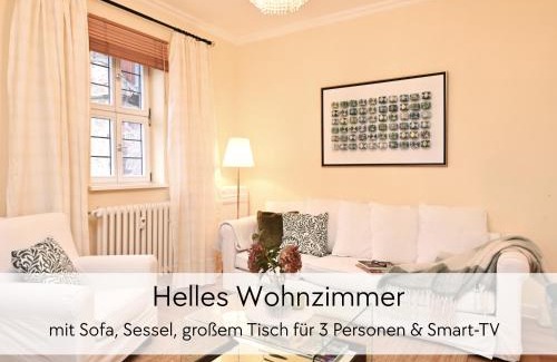 Schlitz Apartamento | GRÄFIN AMALIA - Apartment in der historischen Hinterburg Schlitz - 2 Schlafzimmer - mit Aufzug, Parkplatz, E-Ladestation & Garten - nahe Fulda und Bad Hersfeld