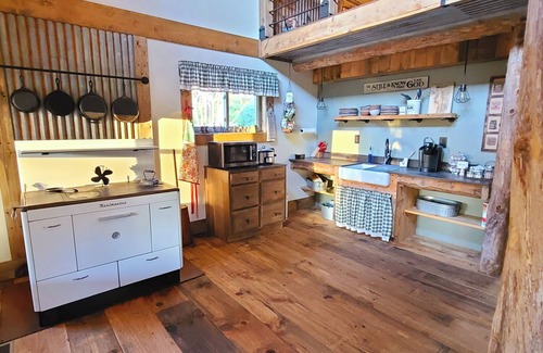 Pilot Mountain Cabina | Graceland Farm 200 yr old rustic cabin located near the heart of Pilot Mtn, NC