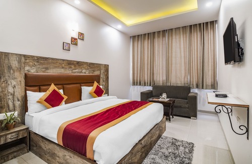 Mahipalpur Extension Cama Y Desayuno | Gracious by Vishesh Hotels & Home Stay, Near Delhi Airport India, Private Room