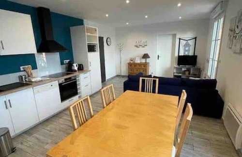 Barneville-Carteret Apartamento | Grain de café Barneville Plage