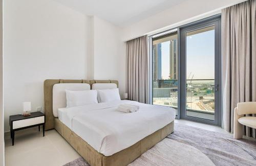 Al Safa Apartamento | Grand 3BR APT with Pool, Gym and 2 Parking Spaces
