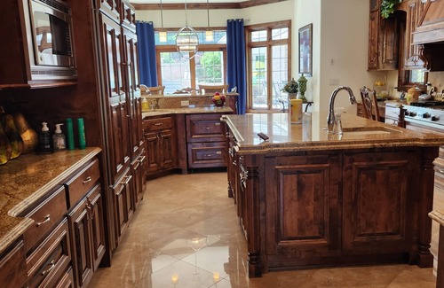 Delafield Casa | GRAND 6-bedroom home with resort style yard