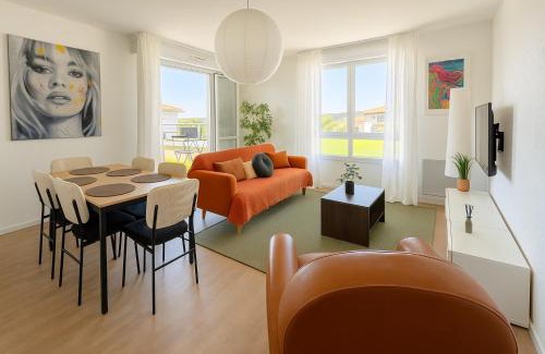Trois Cocus - Borderouge - Croix-Daurade - Paleficat Apartamento | Grand appart lumineux - 6 pers, wifi, parking, check-in facile, proche commodités & métro 5min