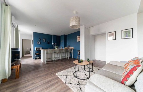 Clermont-Ferrand Apartamento | Grand Appartement design 2 chambres, parking privé